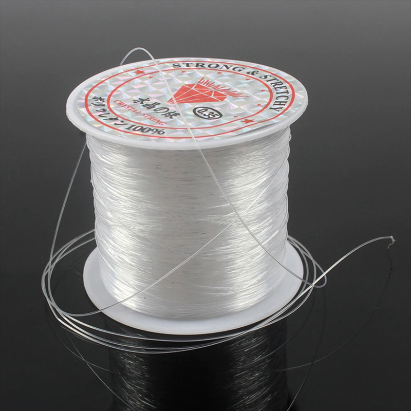 Fishing Belt - 50m Przezroczysta Niewidoczna Nić Nylonowa Mocna