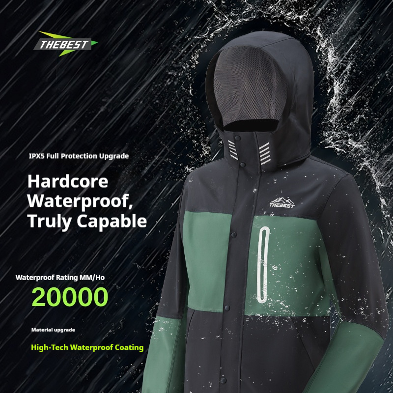 Fishing Rain Suit - Męski kombinezon motocyklowy przeciwdeszczowy na całe