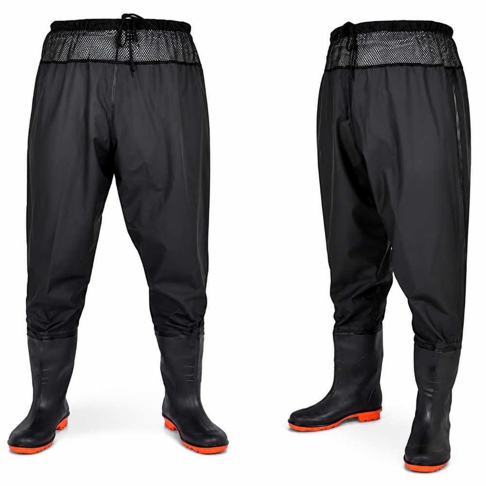 Fishing Pants Waterproof - Wodoodporne spodnie do wędkowania z wysokim