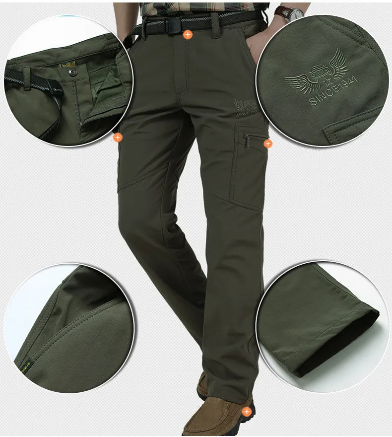 Zimowe grube spodnie męskie dw – Fishing Pants Waterproof recenzja i cena