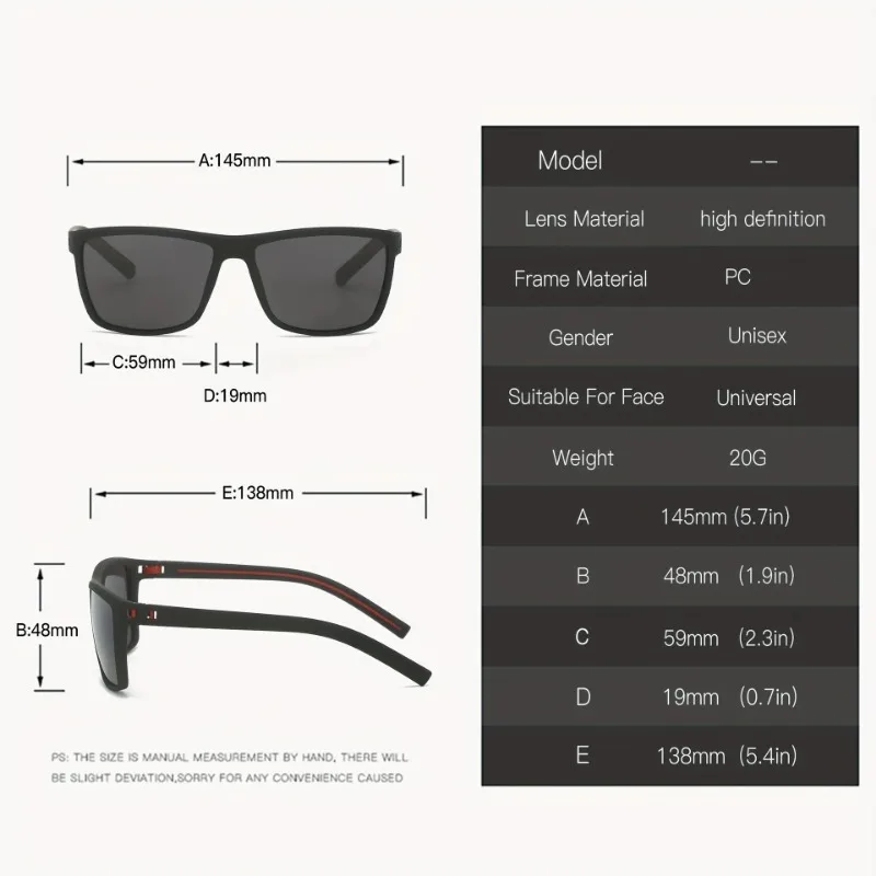 1/2 sztuki okularów przeciwsło – Fishing Sunglasses Polarized recenzja i cena